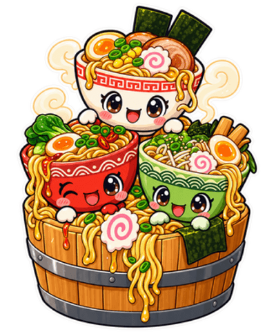 Ramen illustration